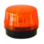 Feu Clignotant Orange - Europe Automatismes SL24AC - 6-12-24V AC, Amoule Xenon, Pour Portail ou Garage