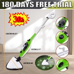 1500W Steam Mop 10-in-1 Hot Cleaner Floor Carpet Window Washer Hand Hot Steamer