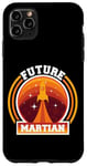 iPhone 11 Pro Max Mars Planet Future Martian Retro Vintage Oldschool Case