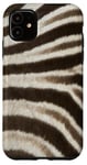 Coque pour iPhone 11 BEIGE ZÈBRE