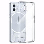 För Nothing Phone (2) TPU + Akryl Anti-dropp Fodral Skal Transparent