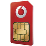 Vodafone Pay As You Go Sim Card Official Sealed 4g Nano Micro Sim 3 In 1 Data
