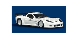 NSR 1071AW Corvette C6R Body Blanc Kit - Aw King Evo 21K