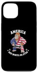 Coque pour iPhone 13 America Red White Jiu Jitsu Pride - Gorilla Jiu Jitsu