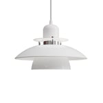 Belid T1950 Primus IV Taklampa 28Cm, Vit/Krom