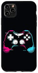 Coque pour iPhone 11 Pro Max Manette Esthétique Jeux Vidéo Jeux Graphiques Adolescents