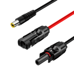 LogiLink Solar adapter cable, DC7909/M to 2x MC4/MF, CU, black/red, 1.