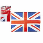 Union Jack Rayon Flag - Large 36" x 24" High Quality Royal Party Street Outdoors