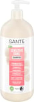 SANTE Naturkosmetik Sensitive Care Shampooing probiotiques + complexe triple protéines, shampoing végétalien avec pompe pour cheveux renforcés et plus d'hydratation, convient pour cuir chevelu