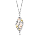 Engelsrufer Collier Femme Argent 925 Pierre de Couleur Quartz Rose 32022694, 50 cm, Argent sterling, Pas de gemme