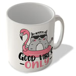 Good Vibes Only - Cat - Mug