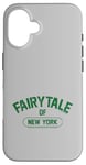 Coque pour iPhone 16 Le conte de fées de New York : Les Pogues, paroles de Noël