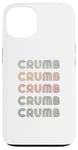 iPhone 13 Love Heart Crumb Tee Grunge Vintage Style Black Crumb Case