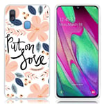 Deco Samsung Galaxy A40 skal - Blommor multifärg