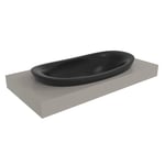 Flaminia IO Nedfelt Servant 90x48 cm, Carbone - IO4290CAR