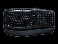 Logitech Comfort Wave 450 Tangentbord, USB - Svart