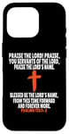 Coque pour iPhone 16 Pro Psaumes 113:1-2 Écritures des versets de la Bible