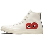 Baskets Comme Des Garcons  Converse  Blanche Haute