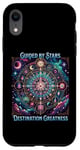 iPhone XR Motivational Astrology Design - Guided by Stars Case