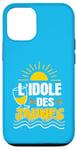 Coque pour iPhone 12/12 Pro L'idole des Jaunes Humour Fleur d'Anis Apéro Pastaga