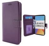 New Standcase Wallet LG K11 (LMX410) (Lila)