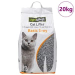 VidaXL Litière pour chat bentonite à gros grains 20 L vidaXL