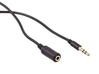 Maclean MCTV-822 Cable Jack 3.5mm 10m mâle-Femelle Plug-Socket pour pour iPhone, iPad ou Smartphones, Tablettes, Casque (10m)