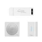 Woxter Domotify sécurité Kit - Kit Domotify sécurité domotique, y compris passerelle, détecteur de mouvement et de porte/fenêtre du capteur, domotique sans fil