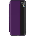 Clear View Case for Huawei Mate 50 Pro Window Standby Purple