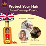 200ml Bajaj ALMOND & ARGAN Protect Damaged Hair Nourishing NON Sticky Hair oil