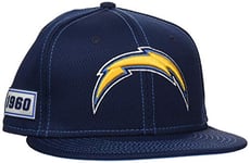 New Era Casquette pour Homme 59fifty Los Angeles Chargers M Blanc.