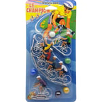 Jeu - Enfant - Coureurs cyclistes - 6 figurines + billes - Kermesse - Cadeau