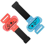 FASTSNAIL 2PCS Straps for Nintendo Switch Dance Games 2024/2023/2022/2021,Wrist Band for Switch Controller/OLED for JoyCon, Dance Game Wrist Strap,Elastic Wristband with Gamepad for Children Adults