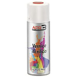 APR3 - S4008023 Vernis peinture Acrylique Multi-Usage, Couleur Marron Orange RAL 8023, Aérosol En Fer-Blanc Recyclable de 400 ml