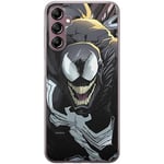 ERT GROUP Coque de téléphone Portable pour Samsung A14 4G/5G Original et sous Licence Officielle Marvel Motif Venom 002 Parfaitement adapté à la Forme du téléphone Portable, Coque en TPU