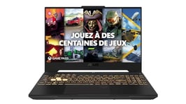 ASUS TUF Gaming F15 TUF507VV-LP158W 15.6 Pouces FHD PC Portable (Intel Core i7-13620H, RTX 4060 8GO TGP 140W,16GB DDR5 RAM, 512GB PCIe 4.0 NVMe SSD, Windows 11 Home) Clavier Rétroéclairé AZERTY