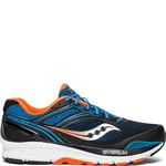 Saucony Echelon 7, Chaussures de Running pour Homme, Noir (Black/Blue 36), 40.5 EU