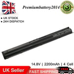 For Hp Pavilion 15-ab Series Laptop 14.8v Battery 800049-001 Ki04 Ova5