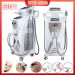 3IN1 ND Yag Laser RF OPT IPL Hair Tattoo Removal Skin Rejuvenation Lift Machine