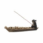 Nemesis Now The Ferryman Incense Holder Burner Grim Reaper Boat Gothic Gift 20cm