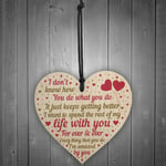 Perfect Valentines Gift For Your Girlfriend Boyfriend Husband Wife Romantic Sign