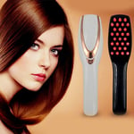 Electric Hair Brush Infrared Anti Loss Comb Vibration Head Scalp Massager Tool