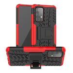 Samsung Galaxy A52      Heavy Duty Case    Red