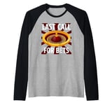 Roulette LAST CALL FOR BETS Funny Roulette Player Raglan Baseball Tee