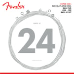 Fender Super 250 Bass VI Nickel-Plated Steel Ball End Strings 24-100 - 6 Strings