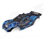 [FR] Traxxas Carrozzeria Rustler 4Wd Verniciata Argento Completa Di Supporti E A