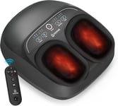 COMFIER Foot Massager with Heat Compression & Vibration Shiatsu Feet Massager