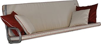 Angerer 42023/183 Coussin balancelle Royale Style 3 Places, Design crème