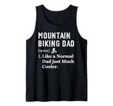 Mens Retro Mountain Biking Funny Mountain Biker Father Bike Tank Top