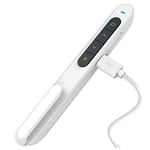 NORWII N76 Présentateur sans Fil Rechargeable, Pointeur Laser pour présentateur à Distance de présentation Rechargeable avec hyperlien et contrôle du Volume (Blanc)